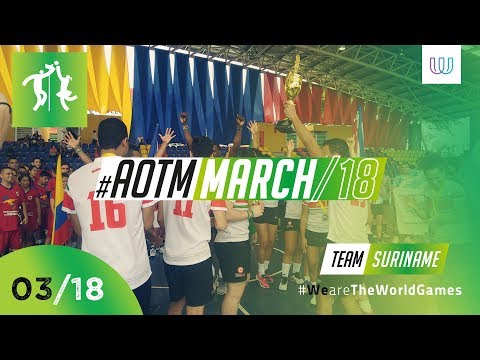 Suriname Korfball Team - The World Games Team of March 2018