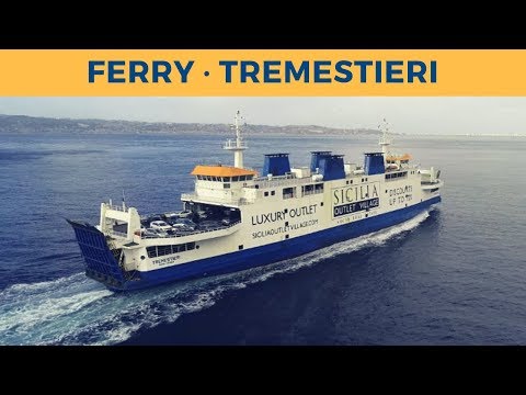 Ferry TREMESTIERI, Stretto di Messina (Caronte & Tourist)