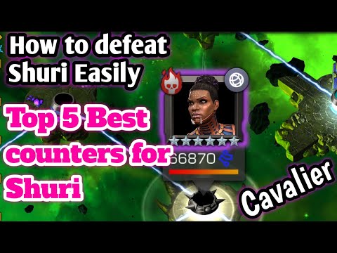 How to defeat Shuri boss easily Cavalier Uncollected MCOC.