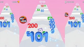 Number Run just hitting the perfection in accuracy ASMR run