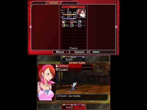 Shin Megami Tensei Devil Survivor Overclocked Gameplay (Nintendo 3DS)