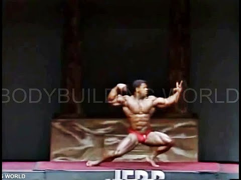 Bertil Fox  Posing Routine - Mr. Olympia 1982