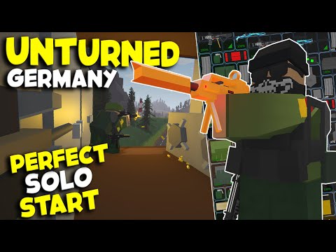 The PERFECT Solo Start - Unturned PvP (Part 1)