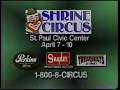 St Paul Minnesota Shrine Circus Commercial 1994
