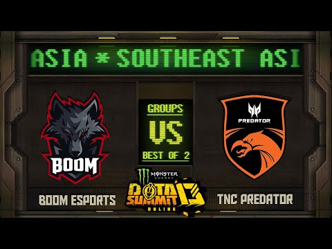 BOOM vs TNC Game 1 - Monster Energy Dota Summit 13 Online SEA: Groups w/ SeekNStrike & Avo+