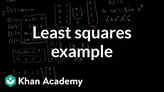 Linear Algebra: Another Least Squares Example