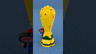 Micro LEGO FIFA World Cup Trophy from Make & Take Event #lego