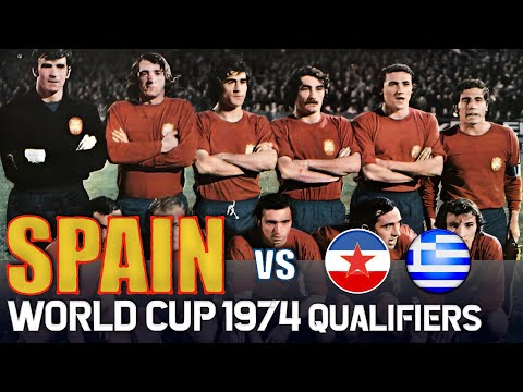 SPAIN 🇪🇸 World Cup 1974 Qualification All Matches Highlights | Road to West Germany