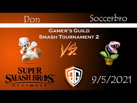Gamer's Guild Smash Monthly 2 - Don (Mario) vs Soccerbro (Piranha Plant)