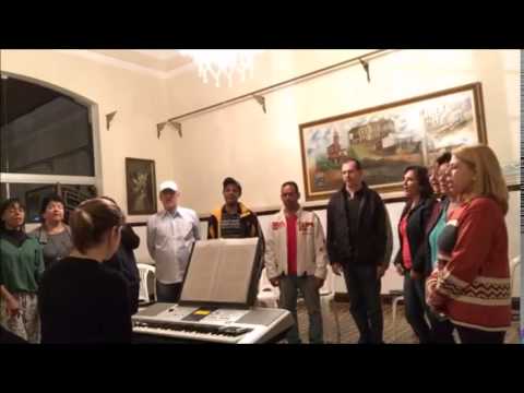 Coral Municipal de Pederneiras- Ensaio- "A Casa" - 2015