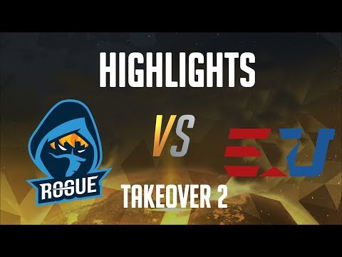 Rouge vs eUnited Highlights (upper bracket  Bo5) - TakeOver 2