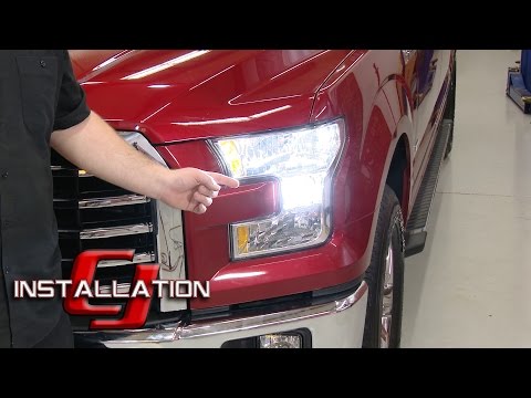 F-150 PUTCO Low Beam Headlight Bulb Silver-Lux LED H11 Cool White Pair Halogen 2015-17 Installation