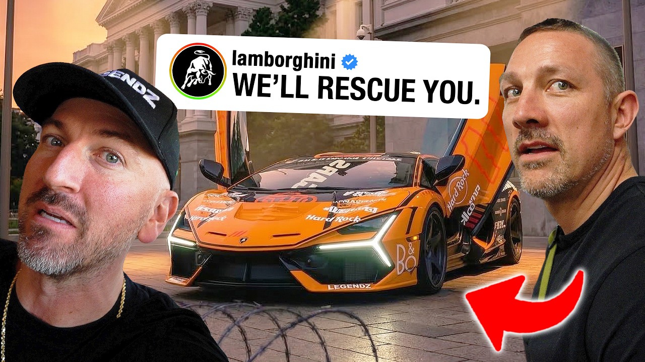 The Government Tried to Kill Our Channel... Lamborghini Just Saved Our Future