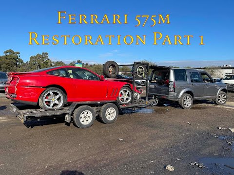 Thumbnail for Project Sydney - Rebuilding a damaged 2004 Ferrari 575M Restoration Part 1 by Ferrari