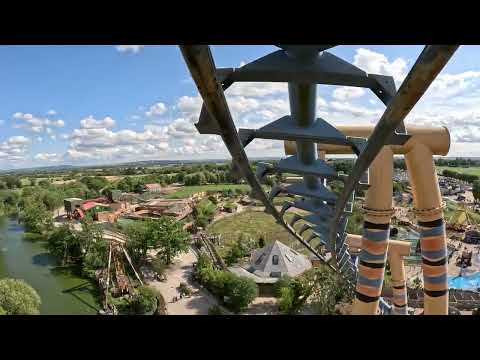 Kumali Front Row 4K POV - Flamingo Land