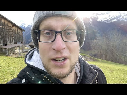 Bin mal im 🐂Stall auf dem Eierschwand | ein Hahn 🐓spielt den Chef | Bürglen