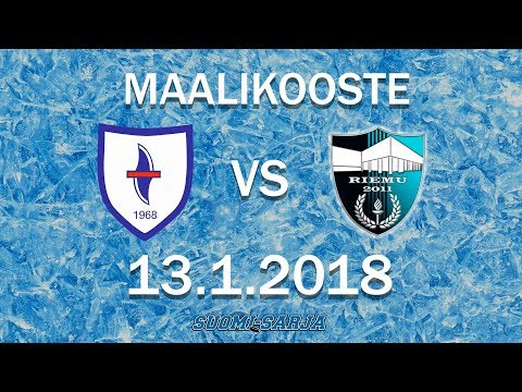 Maalikooste: Hokki–Riemu 13.1.2018