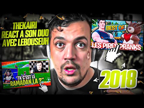 THEKAIRI REACT À SON ANCIEN DUO AVEC LEBOUSEUH  😢 - BEST OF THEKAIRI78