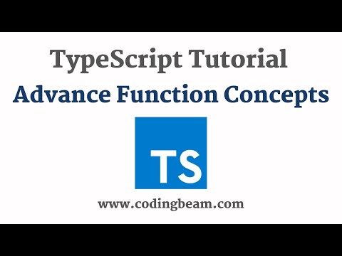 8 Advance Function Concepts Typescript Tutorial Coding Beam