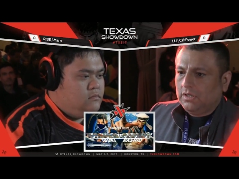 SFV TOP 8 TEXAS SHOWDOWN 2017 (RISE MARN) vs (LU CALIFLOWER)