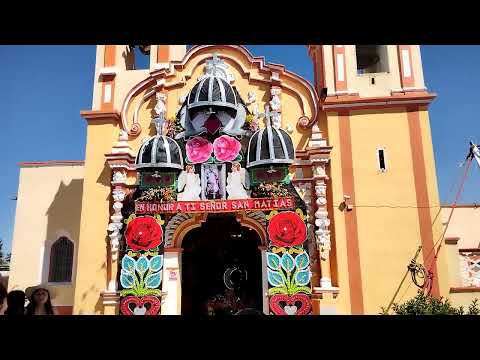 Fiesta patronal San Matías Atzala, Puebla. 2024.