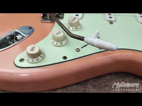 MyDream Stratocaster Custom Built - Relic Shell Pink Hepcat '69 image 18