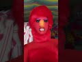 ELMO GET READY WITHOUT ME Cosplay Makeup Beauty Sesamestreet Memes