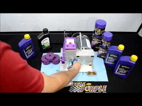 Aceite Sintetico Royal Purple, HPS 20w50 Motor Oil Prueba Timken C