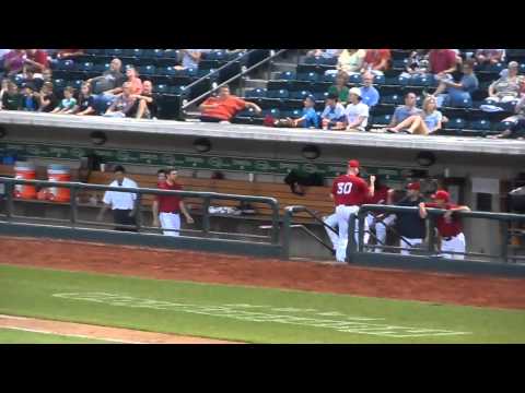 Vinnie Pestano Strikeout vs. Jordan Lennerton and Pitching Change