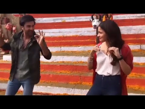 Ranbir Kapoor and Alia Bhatt Shooting Kesariya Song | Behind the Scenes | Brahmastra
