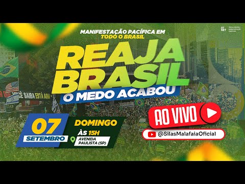 REAJA BRASIL - MANIFESTAÇÃO PACÍFICA | 07/09/25