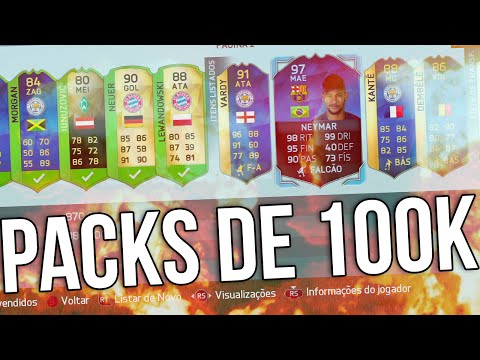 PACK OPENING DOS ÚLTIMOS TOTS QUE TIREI - FIFA 16 Ultimate Team