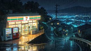 90's Rainy Road to the City 🌃 Chill Music Lofi Rain Hip Hop Beats for Deep Relaxation