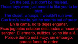 Break my mind (FNAF 4 Song) - DaGames - Letra Español e Inglés