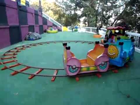 Amusement Park Family Train