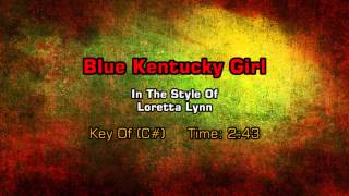Loretta Lynn - Blue Kentucky Girl (Backing Track)
