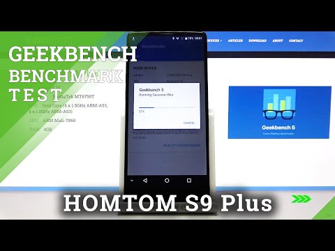 Homtom S9 Plus - CPU Benchmark Geekbench 5 TEST