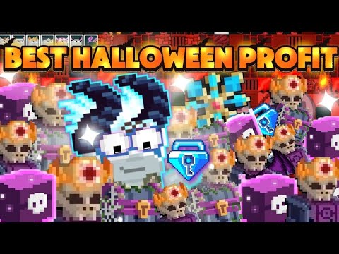 HOW TO PROFIT ON HALLOWEEN!🎃 (Easy Profit) | Growtopia 