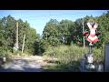 Spoorwegovergang Zăvestreni RO Railroad Crossing Trecere La Nivel