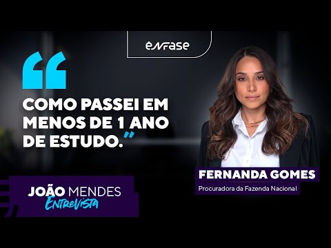 Como Passei em menos de 1 ano de Estudo - JM Entrevista Fernanda Gomes