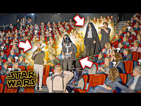 STAR WARS biggest FLASHMOB in a Cinema..😱
