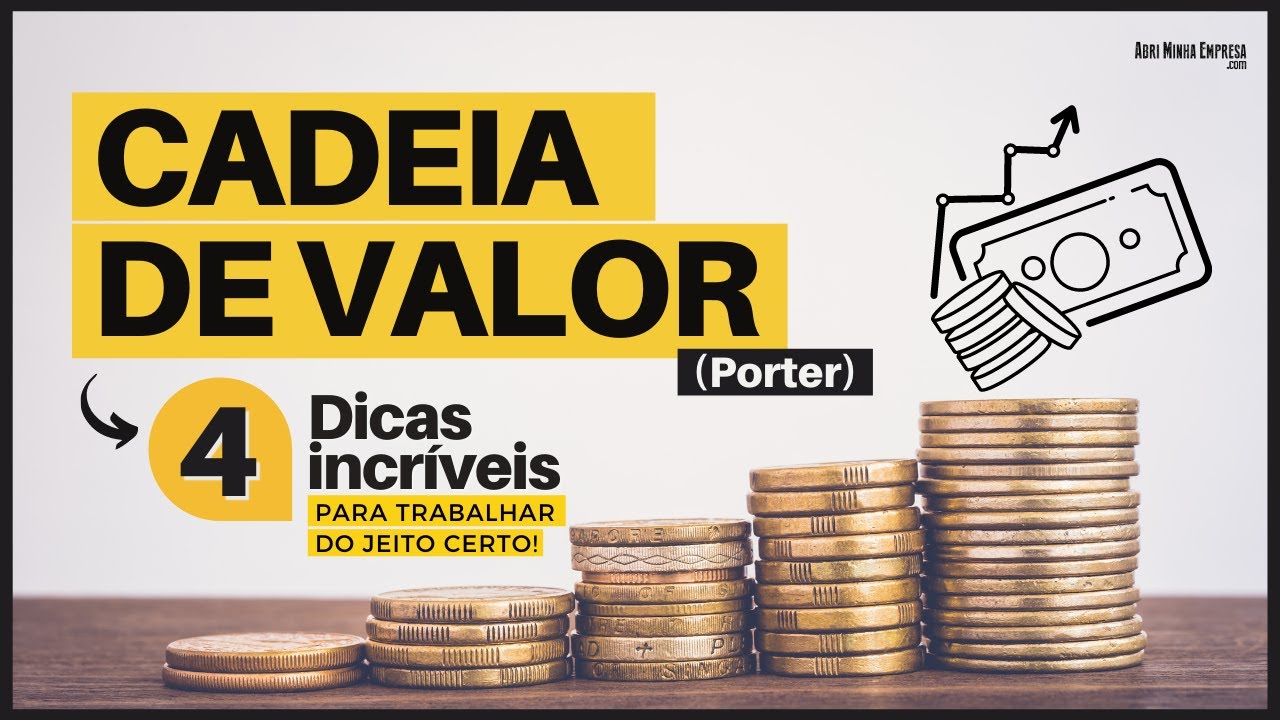 CADEIA DE VALOR (Porter) | O Que É e as 04 Dicas Incríveis (para trabalhar do jeito certo!)