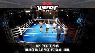 preview picture of video 'Radosław Paczuski vs. Kamil Ruta - MP Low Kick Kobyłka / Wołomin 2015'