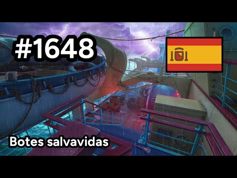 #1648 🇪🇸 (📕7-📄35-3) - Botes salvavidas - June's Journey