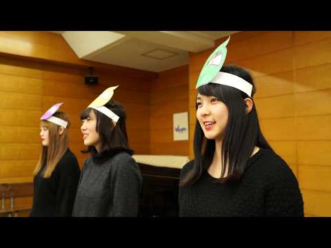 国際学科 そうさく体あそび_にんじゃごっこ
