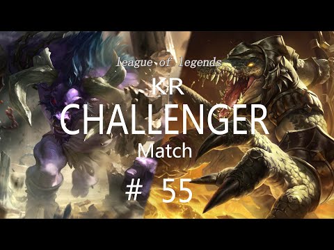 Korea Challenger Match #55/LOL Patch10.23/369 레넥톤  킨드레드 레오나  알리스타 / 코리아 챌린져 매치