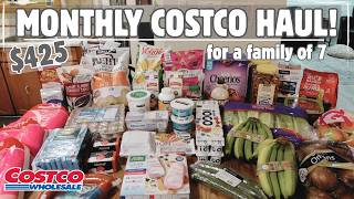 BIG COSTCO HAUL FOR THE MONTH! | WHAT WE BUY FOR OUR FAMILY