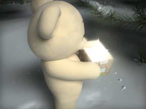 3D Christmas greetings animation by Jergs (with sounds)