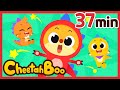 Five Little Dinosaurs Mother Goose Compilation Nursery Rhymes Kids Song Cheetahboo