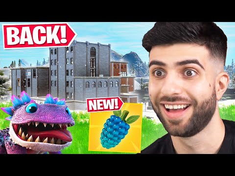 The TILTED TOWERS Update is HERE! (Dinosaurs, NEW Items & MORE) - Fortnite Chapter 3